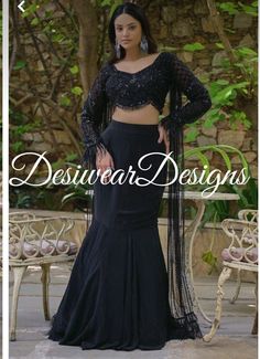 Made to Order/Measurement/Custom Order Lehenga - Color : black - Fabric : Georgette sequin  - Fully flared paneled lehenga - Embroidered  Blouse - Drawstring closure with Tassels - - It can be customize in any design or size  PLEASE NOTE: BUYERS ARE RESPONSIBLE FOR ANY CUSTOMS AND IMPORT TAXES THAT MAY APPLY. This is a made to order product. If you opt for 'Made To Measurement Option', we will provide a measurement template and you can share the measurements likewise. If you want to opt for 'Standard Size', Please refer to the size chart provided in the listing. Shipping: Standard Shipping is done by DHL ecommerce and it mostly takes 2 to 3 weeks to deliver after dispatch. Express Shipping is done by DHL express and it mostly delivers within a week after dispatch. Fabric Care : Dry Clean O Black Bollywood Gown With Long Sleeves, Black Bollywood Long Sleeve Gown, Black Long Sleeve Bollywood Gown, Party Wear Embellished Long Sleeve Sharara, Party Wear Long Sleeve Embellished Sharara, Long Sleeve Embellished Sharara For Party Wear, Embellished Long Sleeve Sharara For Party Wear, Glamorous Black Festive Gown, Elegant Black Gown For Diwali