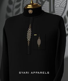 African Shirts For Men Design, Jubbah Men, Male Wears, Black Men Casual Style, Native Wears