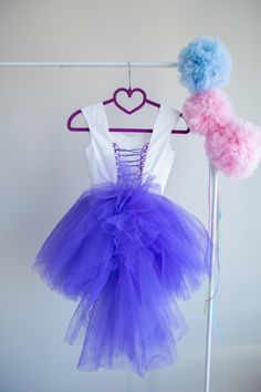 This Pinkie Pie Inspired Tutu dress is perfect for Birthday party, Halloween party and Dress up The dress is made with high quality fabrics. Top of the dress: 100% cotton fabric Bottom of the dress: High quality bridal nylon tulle fabric ( soft and not stiff) Lining: 100% cotton fabric There is a corset like closing at the back of the dress which lets to adjust the fit of the dress. There is an elastic band at the back of the waistband. The dress is easy to pull on and very adjustable. This dres Fitted Ruffle Fairy Dress For Dress-up, Fitted Fairy Dress With Ruffles For Dress-up, Fitted Princess Fairy Dress For Fancy Dress, Princess Style Fairy Dress For Fancy Dress, Princess Style Fitted Fairy Dress For Fancy Dress, Fitted Fairy Dress For Party, White Fitted Fairy Dress For Dress-up, Halloween Party Ruffled Corset Dress, Fairy Style Summer Dresses For Costume Party