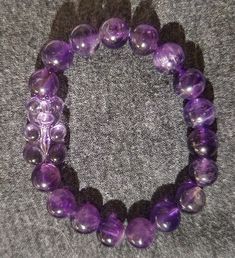 Gummy bear healing stone bracelet. Stretchy Bracelet. Amethyst stone beads. Healing Stone Bracelet, Valentine Jewelry, Romantic Jewelry, Handmade Sellers, Etsy Christmas, Gummy Bear, Cheap Gifts, Handmade Rings, Stretchy Bracelets