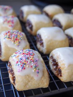 there are many cookies that have sprinkles on them