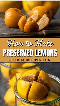 how to make preserved lemons