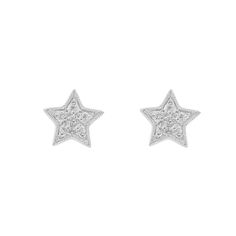 14kt White Gold Mini Diamond Star Stud Earrings: 0.07cts of round diamonds Has matching pendant: here Elegant Silver Star-shaped Diamond Earrings, Elegant Star-shaped Cubic Zirconia Diamond Earrings, Elegant Star-shaped Diamond White Earrings, Sterling Silver Star-shaped Diamond Earrings, Elegant Star-shaped Sterling Silver Diamond Earrings, Elegant Star-shaped White Gold Diamond Earrings, Elegant White Gold Star-shaped Diamond Earrings, Diamond White Star Earrings For Anniversary, Star-shaped White Gold Diamond Earrings