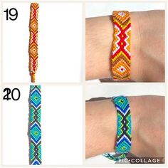 Aztec Tribal Friendship Bracelets | Etsy Adjustable Beaded Band Bracelets For Gift, Adjustable Beaded Band Bracelets As Gifts, Adjustable Friendship Bracelets Gift, Adjustable Band Friendship Bracelets As Gifts, Bohemian Orange Friendship Bracelets As Gift, Bohemian Orange Friendship Bracelets For Gift, Multicolor Sliding Knot Friendship Bracelets As Gift, Multicolor Friendship Bracelets With Sliding Knot, Multicolor Sliding Knot Friendship Bracelet For Gift