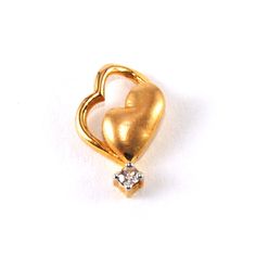 "A tiny double heart charm with a sparkling diamond, this cutest heart is a perfect gift for your loved one. Be it valentines day, or Christmas, you never need a particular day to show your love.. :) * Diamond Wt. : 0.04 Cts * Color-Clarity Grade : H-I, Vs-Si * Gold - 14k, 1 gms gold (approx) * Comes with out without chain. Select from 'Style' dropdown Comes in a lovely gift box If you like this necklace, please press \"Pin it\" button on the right of your screen. Find us on Instagram for exquis Gold Heart Earrings Diamond Cut Gift, Fine Jewelry Double Heart Earrings For Valentine's Day, Valentine's Day Fine Jewelry Double Heart Earrings, Diamond Open Heart Earrings For Valentine's Day, Valentine's Day Diamond Open Heart Earrings, Anniversary Double Heart Earrings With Diamond Accents, Heart Pendant Earrings For Wedding, Anniversary Heart Earrings With Diamond Accents, Diamond Heart Charm Earrings For Valentine's Day