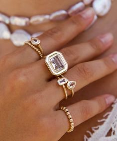 DETAILS: 14k Yellow Gold Ring with Bezel Pear Cut White Topaz Stone Size 7 2.03g, .35c of White Topaz Made in Italy Hand Chain, Topaz Stone, Gold Collection, Yellow Gold Ring, Topaz Ring, Pear Cut, White Topaz, Yellow Gold Rings, Emerald Cut