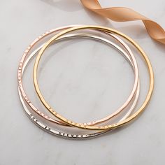 Rose Gold Plate, Rose Gold Charms, The Bangles, Gold Plated Bangles, Gold Work, Silver Plated Jewelry, Solid Gold Jewelry, Bangle Set