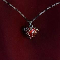 Introducing the Astoria Locket the Astoria Locket is made of 2mm silver chain or black satin chain with a silver enamel dark red heart locket. (21mm x 24mm x 10mm). find us on - depop: @milanajewelry instagram: @milanaajewelry (usa shop) @milanajewelryaz (european shop)  tiktok: @milanajewelry Dark Red Heart, Chestnut Hill, Silver Locket, Silver Lockets, Cute Necklace, Heart Locket, Silver Enamel, Locket Necklace, Black Satin