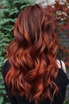 Check out our collection of over 30 must-see copper hair ideas that are perfect for this spring! We're sure you'll love these trendy and versatile shades, including this copper brunette hair color. Click to check them out now and pin your favorites! Blonde Hair Colors For Brunettes, Red Hair With Copper Highlights Balayage, Brunette Copper Hair Color, Fall 2024 Hair Trends Red, Copper With Highlights Hair, Red Hair Color Blonde Highlights, Light Brunette Hair With Red Highlights, Cowboy Copper Hair With Brown, Cowboy Copper Hair Brunette Ombre