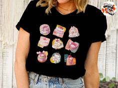 Cute Foodie Cake T-shirt, Cake Lovers Tee, Gift for Bakers or Cake Decorators, Dessert Tshirt, Birthday Cake Pink Tee, Fun Cake Lovers Shirt - Etsy Birthday Cake Pink, Shirt Cake, Cake Lover, Pink Tee, Cute Tshirts, Trendy Tops, Amazing Cakes, San Jose, Everyday Fashion