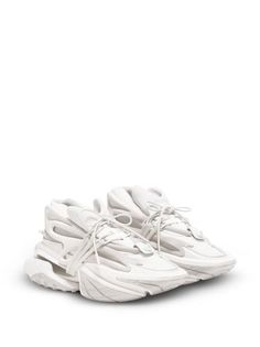 Balmain Unicorn low-top Sneakers - Farfetch Balmain Unicorn, Prada Designer, Balenciaga Designer, Shoe Size Chart, Designer Sunglasses, Sneakers White, Watch Design, Low Top, Lowest Price