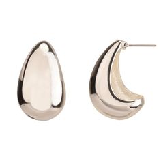 Finish off any outfit with these women's silver tone teardrop post earrings. Click on this JEWELRY & WATCHES GUIDE to learn about fit, styles, materials and more! Finish off any outfit with these women's silver tone teardrop post earrings. Click on this JEWELRY & WATCHES GUIDE to learn about fit, styles, materials and more! FEATURES Earring dimensions: 28mm x 16mm Backings: post Nickel free Metal: zinc Plating: silver tone Finish: polished Imported Size: One Size. Color: None. Gender: female. Ag Post Earrings, Gender Female, Jewelry Earrings Dangle, Jewelry Watches, Age Group, Silver Tone, Dangle Earrings, Jewelry Earrings, Plating