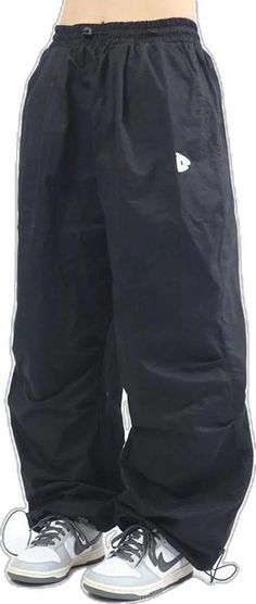 Baggy Techwear Sweatpants With Elastic Waistband, Ankle-length Harem Pants For Streetwear, Techwear Baggy Sweatpants With Elastic Waistband, Solid Ankle-length Harem Pants For Streetwear, Baggy Solid Color Leisure Bottoms, Baggy Leisure Bottoms, Streetwear Wide Leg Harem Pants With Elastic Waistband, Wide-leg Harem Pants For Streetwear, Baggy Wide-leg Leisure Bottoms