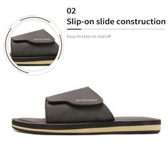 Men Athletic Slides Beach Sandals Outdoor Indoor Casual Comfort Slippers Sandal | eBay Casual Non-slip Outdoor Slides, Outdoor Slip-resistant Slide Sandals, Cheap Men's Synthetic Slides, Cheap Synthetic Men's Slides, Cheap Slip-resistant Men's Slides, Athletic Sandals, Slipper Sandals, Beach Sandals, Mens Slippers