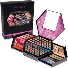 SHANY Haute Honey Makeup Set - All-in-One Makeup Kit with 80 Eyeshadows Graphic Palette, Honey Makeup, All In One Makeup, Makeup Gift Set, Eyeliner Designs, Complete Makeup, Cosmetic Kit, Makeup Gift Sets, Powdered Eyebrows