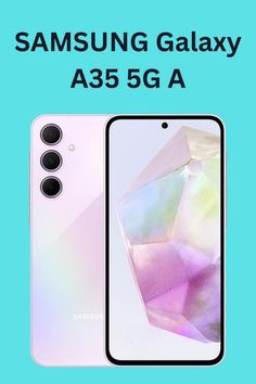 the samsung galaxy a355g is shown in this advertisement