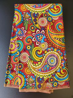 DESCRIPTION Multicolor African Ankara Print Fabric. This is high quality African print is 100% cotton and it's 45 inches wide. It is used for making African Clothing, African quilts, & For Home decoration. FYI: Print is Double sided. The listing is for 2yards, 3yards, 6yards and Headwrap Each piece of fabric measures: 70-72in by 45in for 2yards 105-108in by 45in for 3yards 210-216in by 45in for 6yards 70in by 22in for Head wrap If you purchase more than one yard, you will receive one continuous piece. *If you require more than what I have listed, feel free to send me email. CARE INSTRUCTIONS:•DO NOT BLEACH•Hand wash with cold water and mild soap or Dry clean•Press with warm iron on the wrong side only. Color may be different due to your monitor Vibrant Patterned Ankara Fabric, Traditional Multicolor Printed Cotton Fabric, Bohemian Multicolor Printed Digital Prints, Ankara Fabric With Vibrant Patterned Print, Bohemian Multicolor Cotton Patterns, Traditional Multicolor Cotton Fabric With Printed Motifs, Bohemian Multicolor Kalamkari Digital Prints, Bohemian Multicolor Digital Prints With Motifs, Multicolor Kalamkari Digital Prints For Festivals