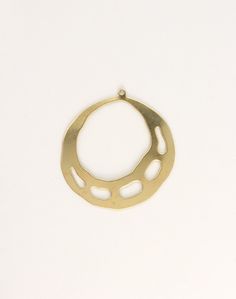 Organic Hoop Inspiring Others, Jewelry Maker, Etching, Solid Brass, Beautiful Jewelry, Hoop Earrings, Stamp, Brass, Design