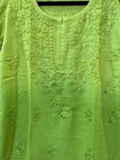 Light Green ombre chikankari short kurti Chikankari Short Kurti, Kids Wear Boys, Short Kurti, Green Soft, Green Ombre, Traditional Sarees, Signature Collection, Kids Wear, Blouse Designs