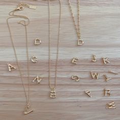 This cute tiny initial necklace is made out love. Gold plated 18k chain with a “bamboo” initial pendant. Perfect to have your own initial name or your loved one initial name. FREE SHIPPING Teddy Bear Shop, Bear Shop, Instagram Gift, Initial Name, Infinity Heart, Key To My Heart, 30 Gifts, Anklet Bracelet, Initial Pendant