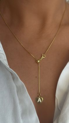 Elegant Gold Necklace With Sliding Knot, Gift Lariat Necklace With Adjustable Length, Lariat Necklace With Adjustable Length As Gift, Gift Round Pendant Necklace With Sliding Knot, Lariat Necklace With Round Pendant For Gift, Gift Lariat Jewelry With Adjustable Length, Adjustable Length Lariat Necklace For Gift, Adjustable Length Long Lariat Necklace Gift, Adjustable Length Long Lariat Necklace For Gift