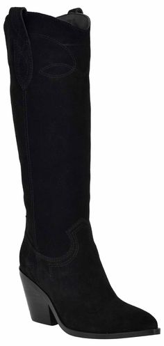 PRICES MAY VARY. Stay stylish in the Nine West Smash casual boot. This boot features a western style silhouette, stacked block heel and western styled embroidery. This boot is sure to impress! Founded in 1978, Nine West empowers women to take on the world in style, from day to night. Pointed Toe Pull on Closure Imported 2.13" Heel Height Pharmacy Gifts, Casual Boots, Nine West, Knee High Boots, Knee High, Western Fashion, Women Empowerment, Block Heels, Heel Height