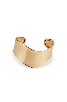 Smooth Cuff Bracelet Gold-plated Polished Cuff Bracelet For Formal Occasions, Formal Gold Plated Cuff Bracelet With Polished Finish, Formal Gold-plated Polished Cuff Bracelet, Formal Tarnish Resistant Gold Plated Cuff Bracelet, Formal Gold Plated Tarnish Resistant Cuff Bracelet, Gold Cuff Bracelet, Tarnish Resistant For Formal Occasions, Gold Tarnish Resistant Cuff Bracelet For Formal Occasions, Gold Tarnish-resistant Cuff Bracelet For Formal Occasions, Elegant Gold Cuff Bracelet With Thick Band