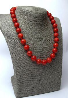 Minimalistic coral necklaceCorals are a wonderful gift for loved ones, which brings happiness, love, health.When you donate corals, you wish happiness from the bottom of your heart.Very elegant red coral Necklace. Necklace details:Length: you can easily choose the length for yourself personallyBead shape: Coral balls 10 mmClosure: HookContact me if you have any questions. I will be happy to answer :)More Coral Necklaces:https://www.etsy.com/shop/SparrowJewelryStore?section_id=28473758Click and f Red Coral Necklaces With Round Beads As Gift, Red Coral Necklace With Round Beads As Gift, Gift Red Coral Gemstone Beads Necklace, Red Coral Gemstone Beads Necklace For Gift, Red Coral Gemstone Beads Necklace As Gift, Red Coral Spiritual Necklaces, Spiritual Red Coral Necklaces, Spiritual Red Coral Necklace, Gift Red Coral Beaded Necklace With Gemstone Beads