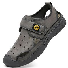 Joshi Men's Outdoor Sandal | Ultrasellershoes.com – Ultra Seller Shoes Daily Walking, Mens Hiking Shoes, Shoes Walking, Brand Name Shoes, Outdoor Sandals, Men's Sandals, Beach Casual, Summer Black, Black Khakis