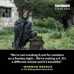 the walking dead quote from norman redus