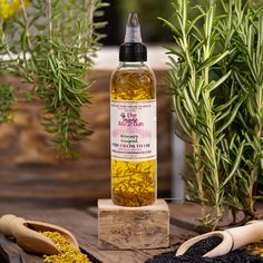 Extra Strength Rosemary+Fenugreek Herbal Hair Growth Oil - The Mane Attraction Herbal Hair Growth Oil, Herbal Hair Growth, Fine Mist Spray Bottle, Hair Quiz, Herbal Hair, Rosemary Oil, Scalp Health, Oil Treatments, Growth Oil