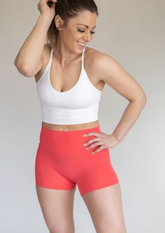 IDEAL FOR: Casual Wear, Dance, HITT, Lifting, Yoga + Pilates + Barre FEELS LIKE: Constructed with high-quality, moisture-wicking fabric, these shorts keep you dry and comfortable throughout your activities, while the form-fitting silhouette accentuates your natural curves for a flattering look. WHY WE LOVE THEM: The absence of front seams ensures a smooth and flattering fit, eliminating any discomfort or irritation, so you can focus solely on reaching your fitness goals. EXTRAS: Elevate your per Sporty High-waisted Activewear Shorts With Built-in Shorts, Biker Shorts With Built-in Shorts For Training, Athletic Fit Activewear With Built-in Shorts, Versatile Activewear With Built-in Shorts For Training, Sportswear Biker Shorts With Built-in Shorts For Workout, Training Activewear With Built-in Knee-length Shorts, Functional Activewear With Built-in Shorts For Workout, Athleisure Athletic Shorts With Built-in Shorts For Gym, Workout Activewear With Built-in Shorts