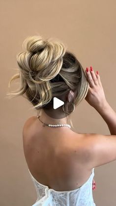 Long Hippie Hair, High Updo Wedding, Hairby Chrissy, High Updo, High Hair, Special Occasion Hairstyles, Hair And Makeup Tips, Hippie Hair, Bridal Hair Updo