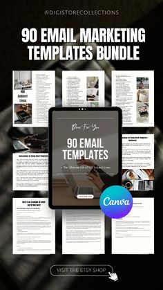 Boost your business with these 90 pre-written email marketing templates! From welcome sequences to promotional emails, this collection has everything you need to engage customers, increase conversions, and save time. Ideal for entrepreneurs, small businesses, and marketers looking to streamline their email strategy and maximize results. #EmailMarketingTemplates, #BusinessGrowth, #MarketingTemplates, #PreWrittenEmails, #EmailMarketing, #CustomerEngagement, #SmallBusinessTips, #EmailStrategy, #MarketingSuccess, #DigitalMarketing, #ContentTemplates, #ConversionBoost, #BusinessTools, #MarketingResources, #EmailCampaigns, #SaveTime, #IncreaseSales, #EntrepreneurTools, #BusinessSuccess, #EmailSequences Email Strategy, Email Marketing Templates, Direct Mail Design, Email Marketing Template, Email Newsletter Design, Marketing Resources, Marketing Template, Customer Engagement, Email Templates