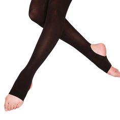 Adult Ultra Soft Self Knit Waistband Stirrup Tights Black Dance Tights, Stirrups, Black Tights, Skin Tone, Skin Tones, Moisture Wicking, Apparel Accessories, Tights, Dye