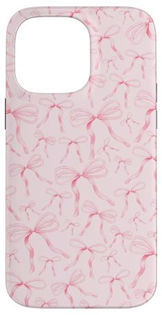 a pink phone case with dragonflies on it