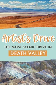 Looking for the most scenic views of Death Valley National Park? If you're looking for things to do in Death Valley, this scenic drive is the perfect place to start your Death Valley itinerary. Seattle Trip, North America Travel Destinations, San Diego Travel, National Parks Map, Valley Road, National Park Road Trip