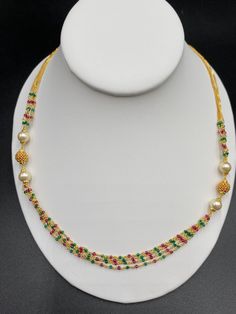 Multiple string multicolor Beads Chain Handmade jewelry One gram gold jewelry Silver plated jewelry Official Website globusfashions.com 🌸 S H O P . M O R E . S T Y L E S 🌸 https://www.etsy.com/shop/Globusfashions Necklaces - https://www.etsy.com/shop/Globusfashions?section_id=18712263 Bracelets - https://www.etsy.com/shop/Globusfashions?section_id=18969767 Pendant Sets - https://www.etsy.com/shop/Globusfashions?section_id=18707402 Tikka - https://www.etsy.com/shop/Globusfashions?section_id=200 Festive Green Beaded Necklace With Pearl Chain, Multicolor Round Beads Pearl Necklace For Celebration, Wedding Multicolor Necklaces With Faceted Beads, Multicolor Gold Beaded Jewelry For Wedding, Elegant Multicolor Jewelry With Tiny Beads, Gold Pearl Necklace With Colorful Beads For Party, Wedding Chain Necklace With Round Beads, Festive Bridal Necklace With Round Beaded Chain, Gold Beads With Beaded Chain For Festivals