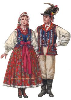 Eesti Rahvariided, Polish Traditional Costume, Traditional Dressing, Embroidered Slippers, Effanbee Dolls, Polish Folk Art