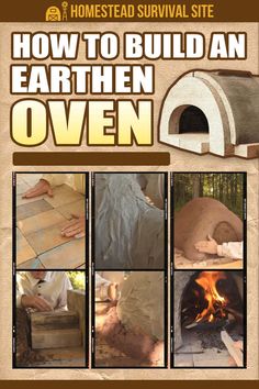 Earthen ovens have been used for at least 2000 years. In these videos, you'll learn how to make one and how to bake bread in it. How To Bake Bread, Backyard Smokers, Small Holding, Homestead Recipes, Off Grid Survival, Bake Bread, Homesteading Diy, Bushcraft Skills, Dream Farm