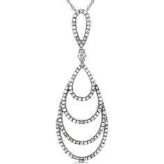 Royal 14K White Gold Diamond Pendant - 0.40 Carat Timeless Diamond Necklace For Evening, Exquisite Evening Jewelry With Brilliant Cut, Elegant Diamond White Teardrop Jewelry, Brilliant Cut Diamond Necklace For Evening, Diamond White Diamond Necklace For Evening, Elegant Teardrop Diamond Jewelry, Evening Jewelry With Pear-shaped Diamond Accents, Elegant Pear-shaped Diamond White Necklace, Timeless Teardrop Diamond Necklace For Formal Occasions