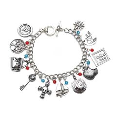 PRICES MAY VARY. ➤ Storytelling Pieces – There are 11 different charms like snowflake, tree of life, ouat, ship, and many more. You can make this charm bracelets for women trendy and outstanding. ➤ Material and Size – Made of high-quality alloy with zinc HYPOALLERGENIC, ensuring durability and longevity. Total measurement of adjustable bracelet is 25cm/9.8in, and comes with a toggle clasp. ➤ Versatile Use – Our ouat silver bracelets for women can be worn on different occasions such as parties, w Nickel Free Novelty Bracelet Jewelry, Christmas Novelty Silver Jewelry, Adjustable Themed Charms Jewelry, Novelty Jewelry Charms Bracelet, Novelty Charms Bracelet Jewelry, Themed Adjustable Jewelry With Dangling Charms, Adjustable Themed Jewelry With Dangling Charms, Novelty Bracelet Jewelry Gift, Novelty Bracelet Jewelry For Gifts