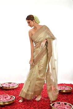 Add a subtle sophistication to your wardrobe with these timeless Sage Green hand-crafted Gotta Patti sarees. Crafted with precision and care, these sarees exude elegance, making them perfect for any occasion. Pista Green Cotton Silk Pre-draped Saree With Cutdana, Designer Pista Green Pre-draped Cotton Silk Saree, Designer Chanderi Pre-draped Saree In Pista Green, Designer Cotton Silk Pre-draped Saree With Cutdana, Unstitched Pista Green Cotton Silk Pre-draped Saree, Festive Pre-draped Saree With Sheer Dupatta In Tissue Silk, Navratri Pre-draped Tussar Silk Saree With Sheer Dupatta, Festive Designer Tussar Silk Pre-draped Saree, Pista Green Cotton Silk Pre-draped Saree