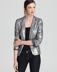 Sequined Jackets-in black Silver Jacket Outfit, Sequin Jacket Outfit, Sequin Blazer Outfit, Black Sequin Jacket, Silver Outfits, Silver Jacket, Pakistani Fashion Party Wear, Sequin Blazer, Sequin Outfit