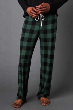 Ugo is 6'3" Cozy Plaid Bottoms For Loungewear, Plaid Casual Sleepwear For Lounging, Casual Plaid Sleepwear For Lounging, Comfortable Plaid Sleepwear For Loungewear, Plaid Long Pants For Pajama Party, Plaid Bottoms For Fall Loungewear, Plaid Loungewear Bottoms For Fall, Casual Plaid Sleepwear For Overnight, Cozy Plaid Sleepwear For Loungewear