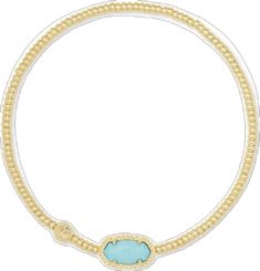 Affordable Light Blue Bracelet Jewelry, Affordable Light Blue Adjustable Bracelets, Kendra Scott Necklace Turquoise, Light Blue Kendra Scott Necklace, Kendra Scott Stretch Bracelet, Gold Stretch Bracelet, Kendra Scott, Stretch Bracelets, Light Blue