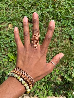 Every Ring is made to order, so the style of the ring may vary slightly from the picture, however it will be relatively close! Thank you for your support! Copper Ring, Curve Design, Snake Ring, Copper Rings, Ring Handmade, Rings Statement, Handmade Ring, Statement Rings, Jewelry Rings