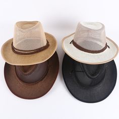 Straw Cowboy Hat – a Western-inspired accessory that brings a touch of rugged charm and laid-back style to your ensemble. Whether you're heading to a country concert, a summer festival, or just want to infuse your look with a bit of cowboy flair, this hat is the perfect choice. Key Characteristics: Classic Cowboy Design: Embrace the iconic and timeless design of the Straw Cowboy Hat. The wide brim, teardrop-shaped crown, and decorative hatband capture the essence of traditional Western style, ad Adjustable Brown Boater Hat For Country Events, Rustic Adjustable Hat Bands For Spring, Rustic Brimmed Hat For Spring, Rustic Brimmed Sun Hat For Spring, Adjustable Hat Bands For Country Events In Spring, Rustic Panama Hat With Curved Brim For Summer, Rustic Short Brim Hat For Spring, Spring Outdoor Fedora With Short Brim, Brown Sun Hat For Spring Rodeo