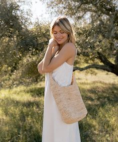 Raffia Crossbody Bag Natural OS Crochet Raffia Bag, Jenni Kayne, Raffia Bag, Fall Favorites, Made In China, Vegetable Tanned Leather, Get Dressed, Leather Handle, Straw Bag