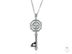 Diamond Key Pendant Online Sale Price